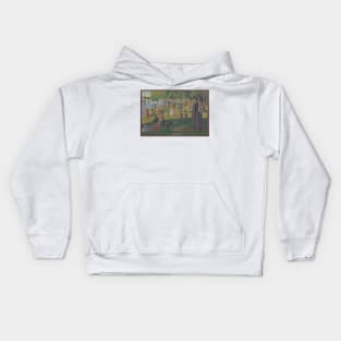 Study for "A Sunday on La Grande Jatte" Kids Hoodie